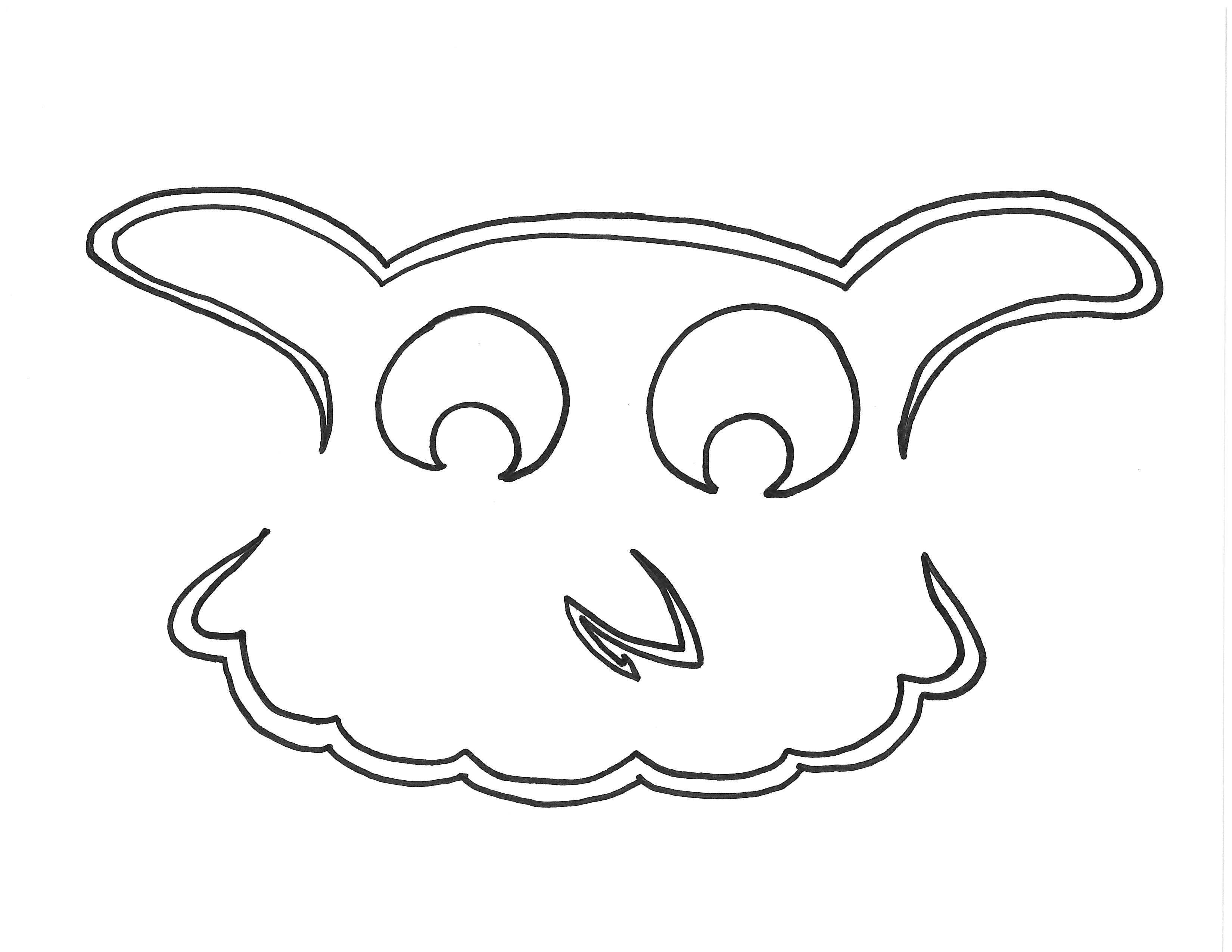 Make your own Owlbert Jack-o-Lantern with this cutout!