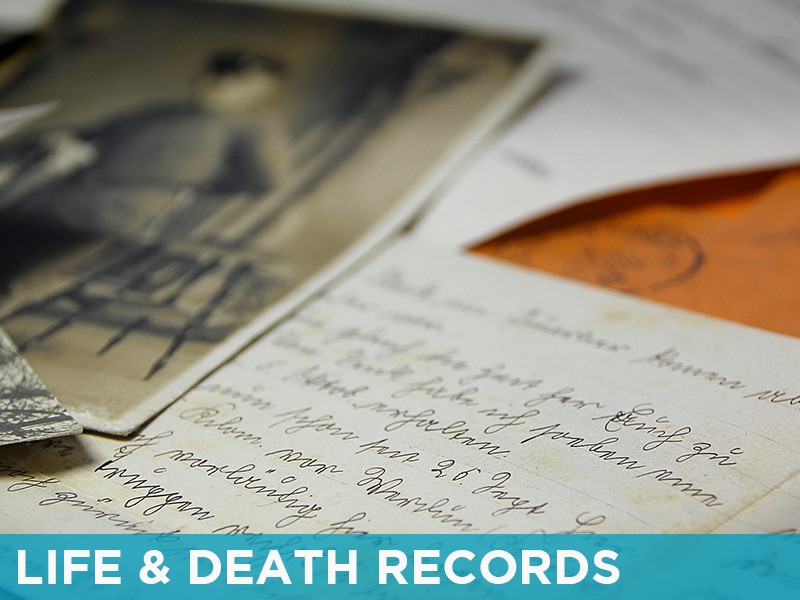 SC History - Life and Death Records