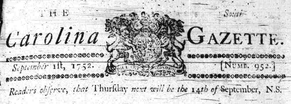 September 1, 1752 - Time Machine