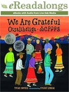 We Are Grateful: Otsaliheliga book cover