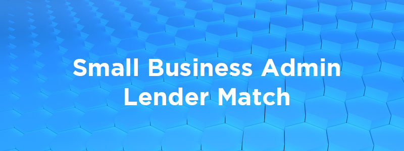 Small Business Association Lender Match.