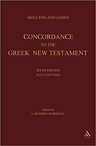 Concordance to the Greek New Testament