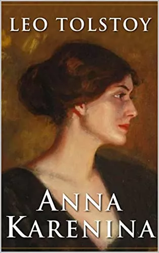 Book cover for Leo Tolstoy&#039;s Anna Karenina.