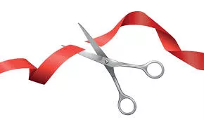 Ribbon cutting image