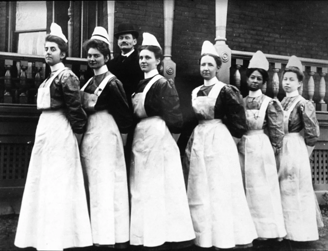 Dr. Pearse with Nursing Students