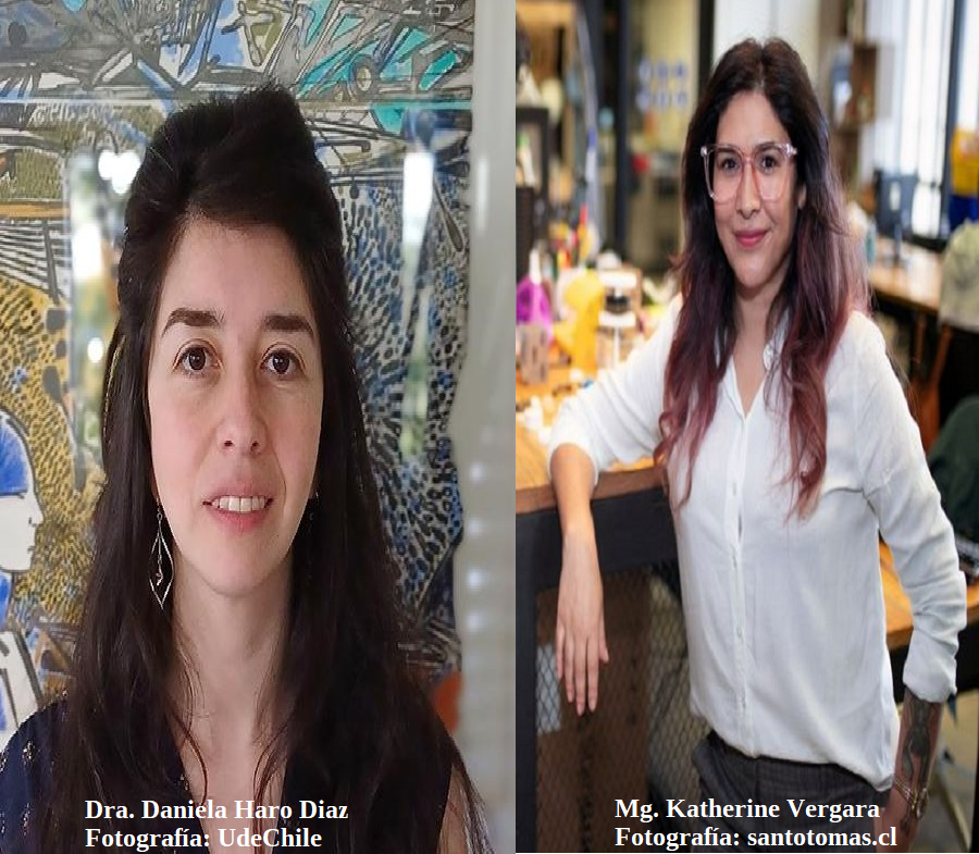 Daniela Haro Diaz y Katherine Vergara