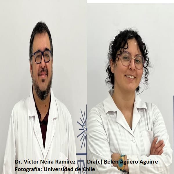 Dr. Víctor Manuel Neira Ramírez y Dra(c) Belén Monserrat Agüero Aguirre